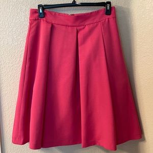 Gorgeous Pink Pleated Dress Skirt